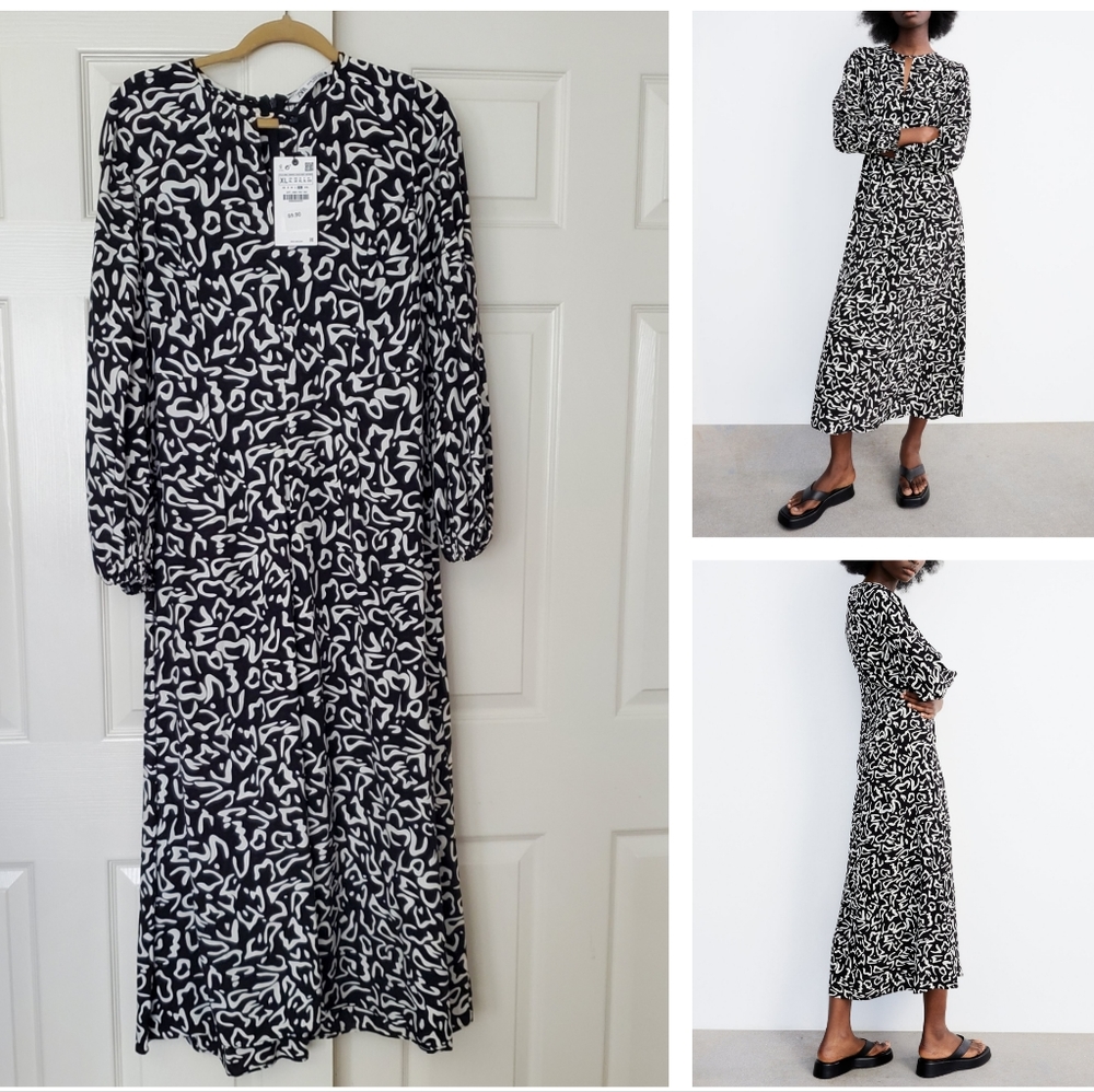 Zara midi dress, size Xl